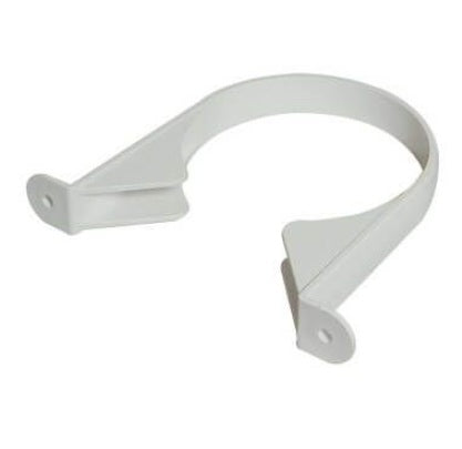 FloPlast Industrial/ Xtraflo Downpipe Clip - 110mm White - Atlantic Steel Buildings | UK Company No. 06234005