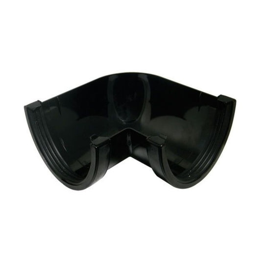FloPlast Industrial/ Xtraflo Gutter Angle - 90 Degree x 170mm Black - Atlantic Steel Buildings | UK Company No. 06234005