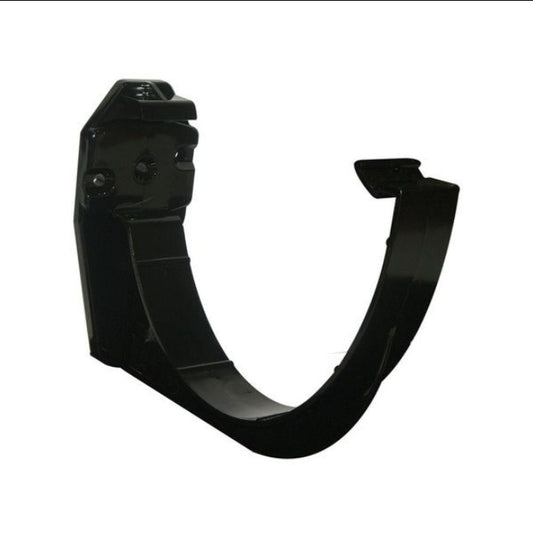 FloPlast Industrial/ Xtraflo Gutter Fascia Bracket - 170mm Black - Atlantic Steel Buildings | UK Company No. 06234005