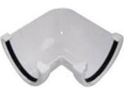 FloPlast Industrial/ Xtraflo Gutter Angle - 90 Degree x 170mm White - Atlantic Steel Buildings | UK Company No. 06234005