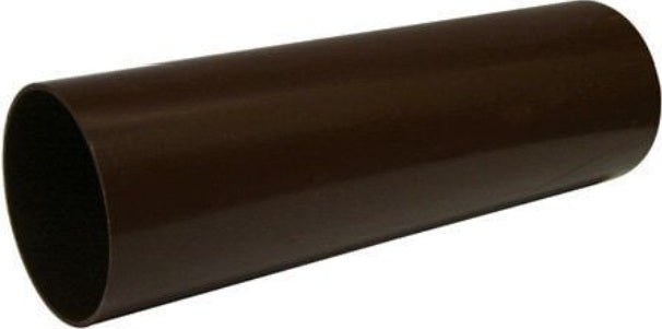 FloPlast Deepflow / Hi-Cap 68mm Downpipe Brown 4m - Atlantic Steel Buildings | UK Company No. 06234005