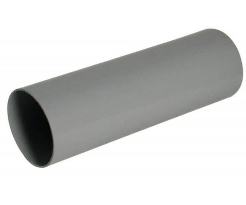 FloPlast Deepflow / Hi-Cap 68mm Downpipe Grey 2.5m - Atlantic Steel Buildings | UK Company No. 06234005