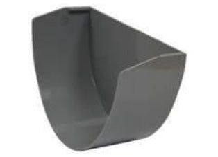 FloPlast Deepflow / Hi-Cap 115mm Internal Stopend Grey