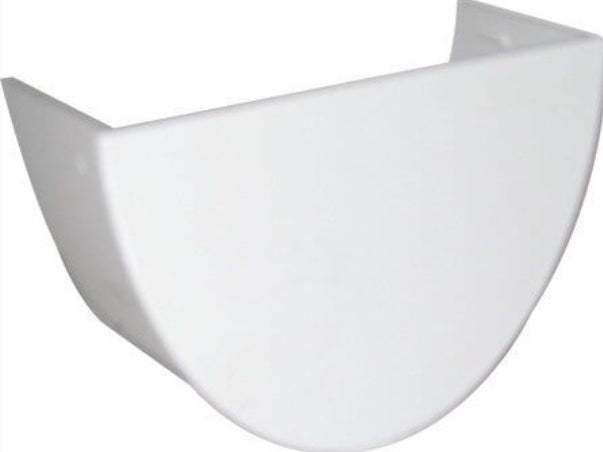 FloPlast Deepflow / Hi-Cap 115mm Internal Stopend White