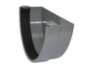 FloPlast Deepflow  / Hi-Cap 115mm External Stopend Grey