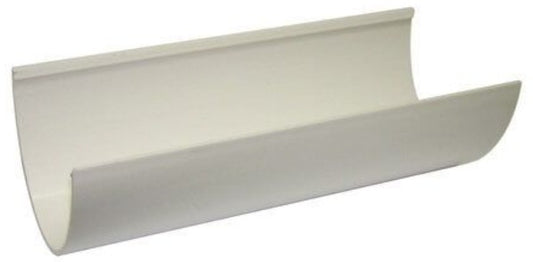 FloPlast Deepflow/ Hi-Cap Gutter - 115mm x 75mm x 4m White