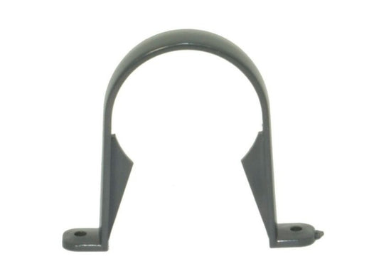 Floplast Half Round Downpipe Brackets 68mm Anthracite - Atlantic Steel Buildings | UK Company No. 06234005