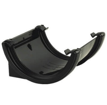 Half round Gutter Union Black - Atlantic Steel Buildings | UK Company No. 06234005