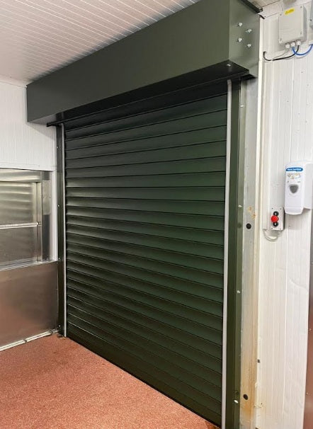 WM95 Insulated Single Phase Electric Roller Door 5 Sizes