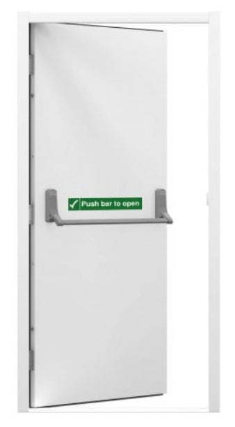 Fire Exit Door 890mm x 2095mm or 990mm x 2095mm