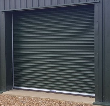 Single Skin Electric  Industrial Door: Custom Size