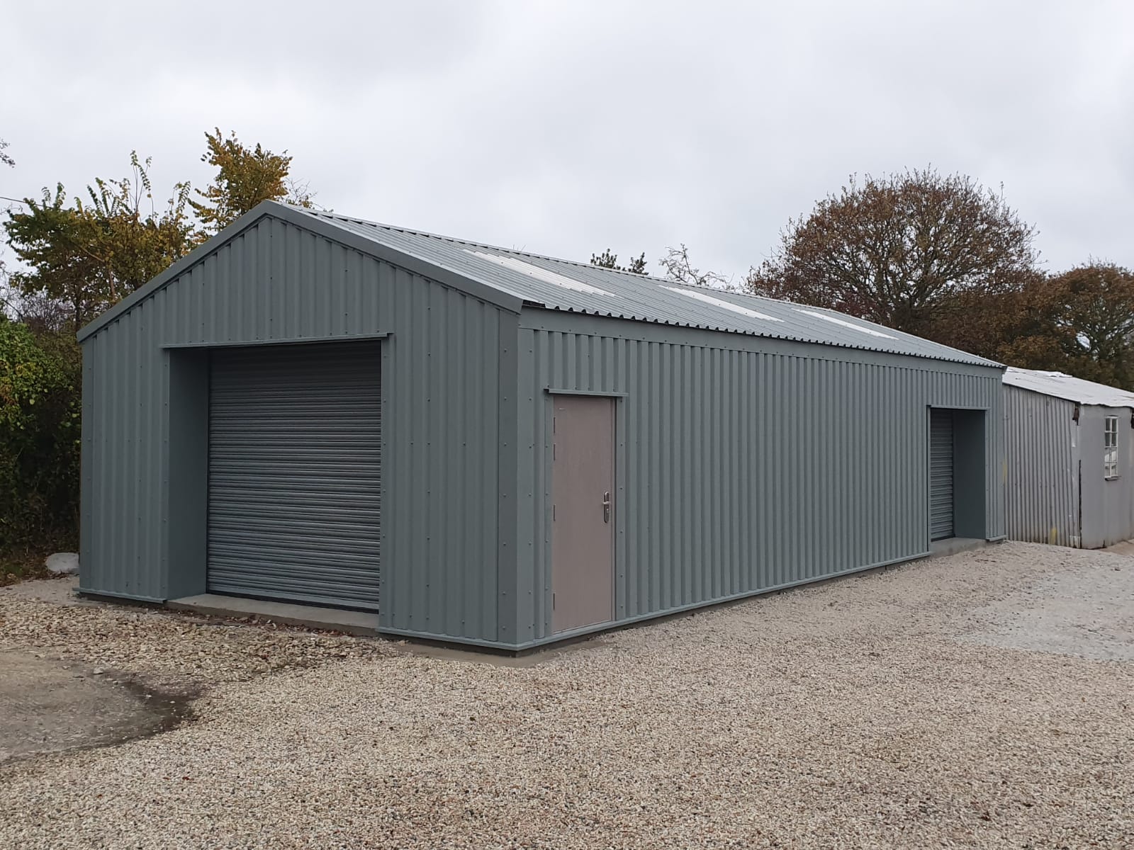 Golf Course Insulated Machinery Store 12 metres x 12 metres 3 metre eaves 4.6m ridge