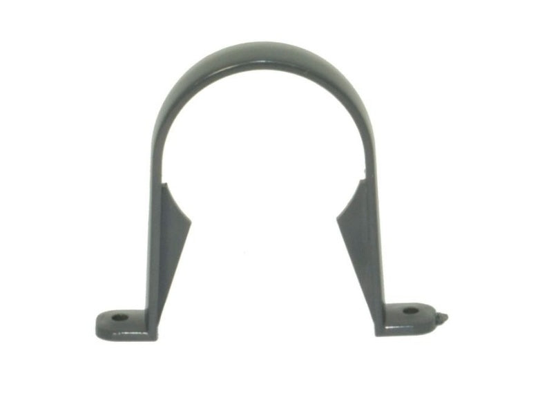 FloPlast Deepflow/Hi Cap 68mm Downpipe Bracket Anthracite - Atlantic Steel Buildings | UK Company No. 06234005