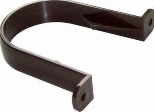 FloPlast Deepflow/Hi Cap 68mm Downpipe Bracket Brown