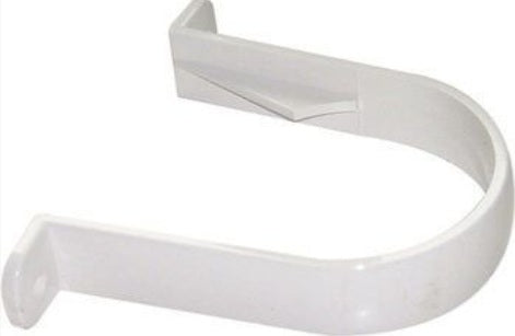 Floplast Half Round Downpipe Brackets 68mm White