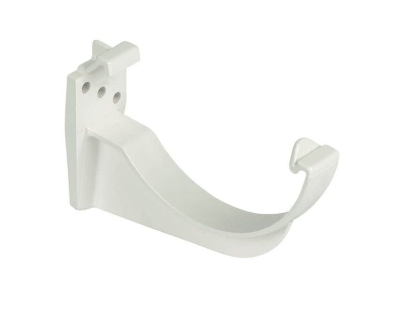 Half round Gutter Fascia Brackets White