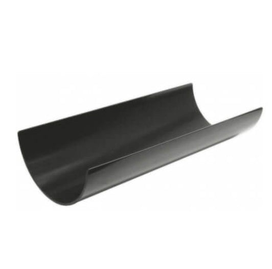 Half round 4m Gutter Anthracite - Atlantic Steel Buildings | UK Company No. 06234005