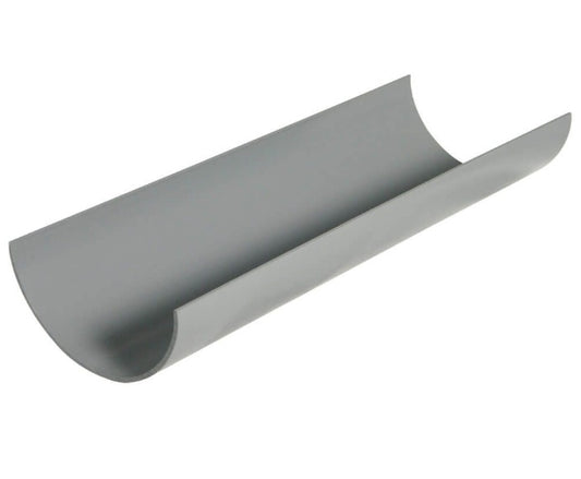 Half round 4m Gutter Grey