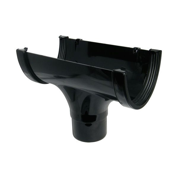 170mm Xtraflow Guttering | Running Outlet - For 110mm Downpipe - Atlantic Steel Buildings | UK Company No. 06234005